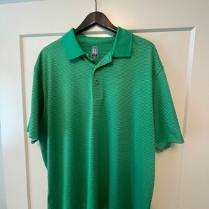 PGA Tour Green Performance Polo Shirt